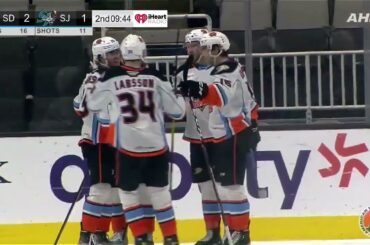 Drew Bats Home Bouncing Puck