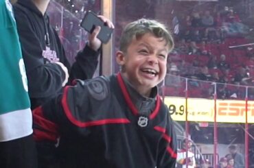 Young Fan Freaks Out Over Joe Pavelski
