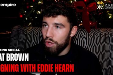 Eddie Hearn New Signing Pat Brown Reveals Why Matchroom, Talks Sam Jones Turning Pro & Man Utd