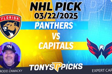 Florida Panthers vs Washington Capitals 3/22/25 NHL Pick Prediction
