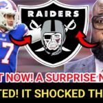 💥😱 BIG SIGNING! RAIDERS STEALS KEY PIECE FROM BILLS!AMAZING! LAS VEGAS RAIDERS NEWS TODAY!|zakria sp