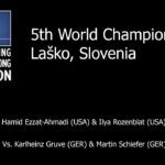 5th PingPongParkinson World Championship - Hamid & Ilya vs.  Karlheinz Gruve & Martin Schiefer
