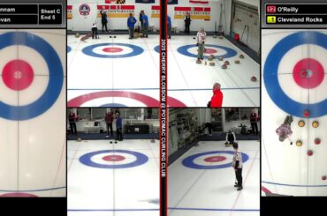 2025 Cherry Blossom - Draw 8 C/D - M Dunnam v Donovan, O'Reilly v Cleveland Rocks