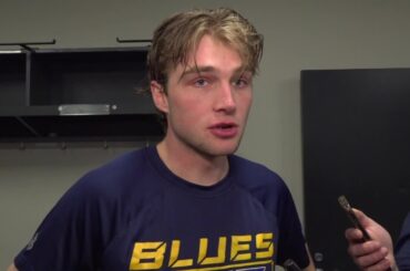'We're playing great hockey,' Blues' Joel Hofer praises team