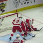 Cam Talbot in action during the Red Wings @ Senators hockey game