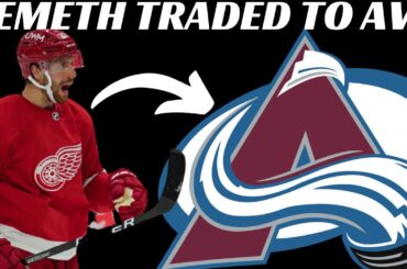 NHL Trade - Avalanche Acquire Nemeth from Red Wings