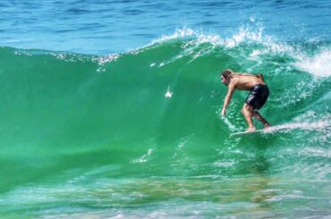 Skimboarding awesome waves w/ GoPro Austin Keen and Friends