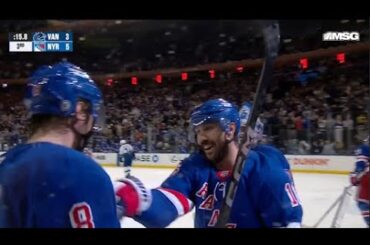 Rangers Beat Canucks on Sam Rosen Tribute Day | TV Feeds | VAN v NYR | March 22nd, 2025