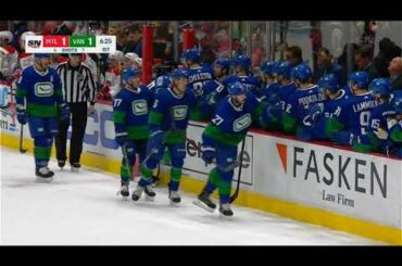 Hamonic Goal Canucks Vs. Montreal March 9 2022