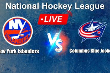 🔴 LIVE: New York Islanders vs Columbus Blue Jackets - Live Score Today - NHL