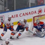 Nelson with a slick no-look pass to set up Ladd