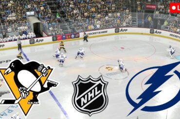 Pittsburgh Penguins vs Tampa Bay Lightning [LIVE] 🔴 NHL - Watch Party