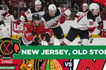 Connor Bedard, Chicago Blackhawks burned by New Jersey Devils | CHGO Blackhawks Podcast
