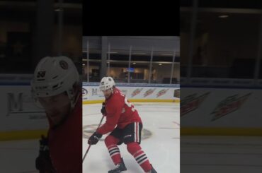 IceHogs DJ King #hockey #prohockey #practice #defenseman