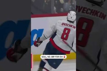 Alex Ovechkin Scores No. 889, Only 6 Goals From History 👏