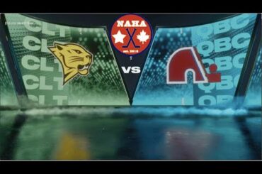 NAHA 2024-25 Season - Charlotte Cougars (27-14-3) @ Quebec Nordiques (24-15-6)