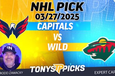 Washington Capitals vs Minnesota Wild  3/27/25 NHL Pick Prediction