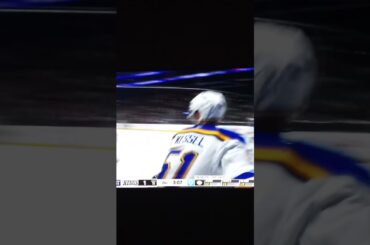 Alex Turcotte Gets A Big Hit On Matthew Kessel #nhl #hockey #lakings #blues #bighit