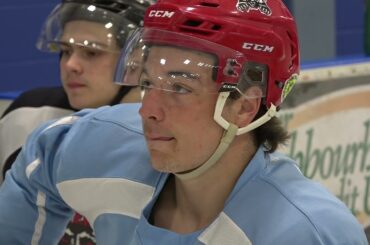 Local defenseman Caleb MacDonald earns a Division 1 scholarship in the NCAA