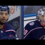 Elvis Merzlikins Huge Desperation Save on Mitch Marner (Aug. 7, 2020) (Play-In Round Game 4)