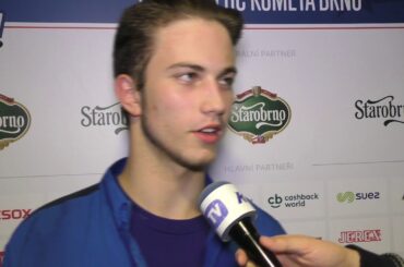 Šestnáctiletý obránce Jan Mlčák po prvním utkání v extralize