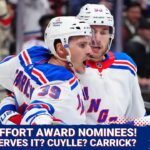 Ranger nominees for the Steven McDonald Extra Effort Award! The listeners weigh in with their picks!