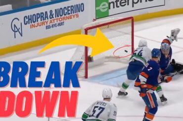 DON'T COUNT THE CANUCKS OUT YET; CANUCKS BEAT ISLANDERS 5-2: A GOAL BREAK DOWN