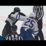 Maple Leafs' Brandon Carlo And Kings' Jeff Malott Go Blow-For-Blow In Heavyweight Tilt
