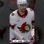 Stützle buries an odd breakaway 🤨 Stützle verwertet einen kuriosen Alleingang