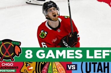 Joe Veleno scores, Chicago Blackhawks lose to Utah Hockey Club | CHGO Blackhawks POSTGAME Podcast