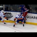 Rick Nash makes unbelievable pass to find Kevin Hayes wide open in slot