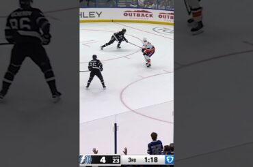 Kucherov Passes on the Empty Net! 🤯