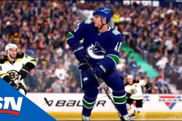 Elias Pettersson Sees Openings That Nobody Else Can | EA What Makes Them Great