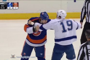 B.J. Crombeen vs Matt Martin Dec 17, 2013