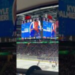 Islanders announcing Max Tysplakov first goal as part of New York Islanders. Season Opener 2024