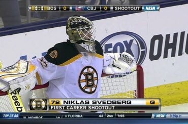 Milan Lucic dropped by Dalton Prout 11/21/14 60fps