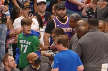 Mavericks fans removed after incident involving Chris Paul's family | NBA on ESPN