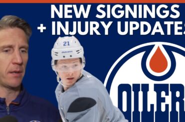 Edmonton Oilers News: Samanski + Tomasek Signings | Injury Updates | Noah Philp | Henrique | Goalies