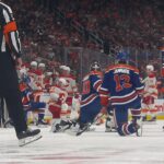 Fan Has Medical Emergency at Flames - Oilers Game (Full Stoppage) | 2024-25 NHL