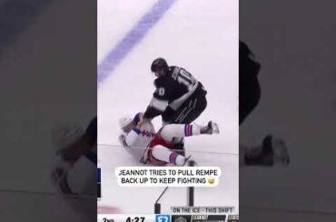 Tanner Jeannot And Matt Rempe Wanted To Keep Going 😂