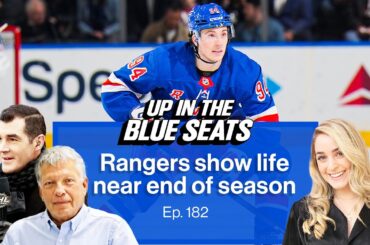 Rangers find MUCH needed spark with Gabe Perreault | Up in the Blue Seats - Ep. 182