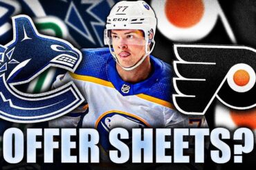 OFFER SHEETS COMING FOR THE FLYERS, CANUCKS? JJ PETERKA FROM THE BUFFALO SABRES? (Seravalli)