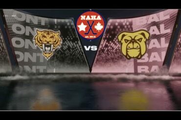 NAHA 2024-25 Season - Ontario Tigers (25-19-5) @ Baltimore Bulldogs (29-15-5)
