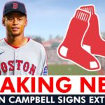 Boston Red Sox News: Kristian Campbell Signs A MASSIVE Contract Extension With The Red Sox
