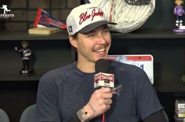 Elvis Merzlikins Talks Playing In Front of 94,000 People at The Shoe! | Slapshots with Ryan Baker