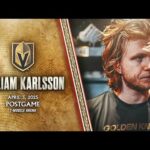 William Karlsson Postgame 4/3: Tonight Feels Like A Setback