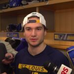 Jimmy Snuggerud: 'It's crazy' to be part of Blues' win streak