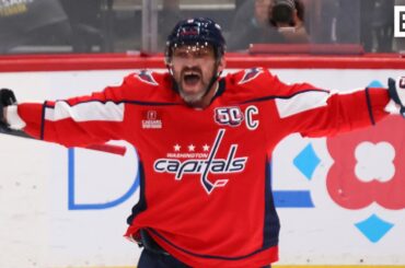 Alex Ovechkin Ties Wayne Gretzky's Record With His 894th Career Goal
