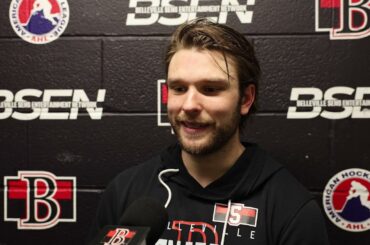 Wyatt Bongiovanni Postgame Availability - April 4, 2025