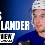 Nils Hoglander Evaluates 2025 Season for Vancouver Canucks, Discusses Nearing Return to Games